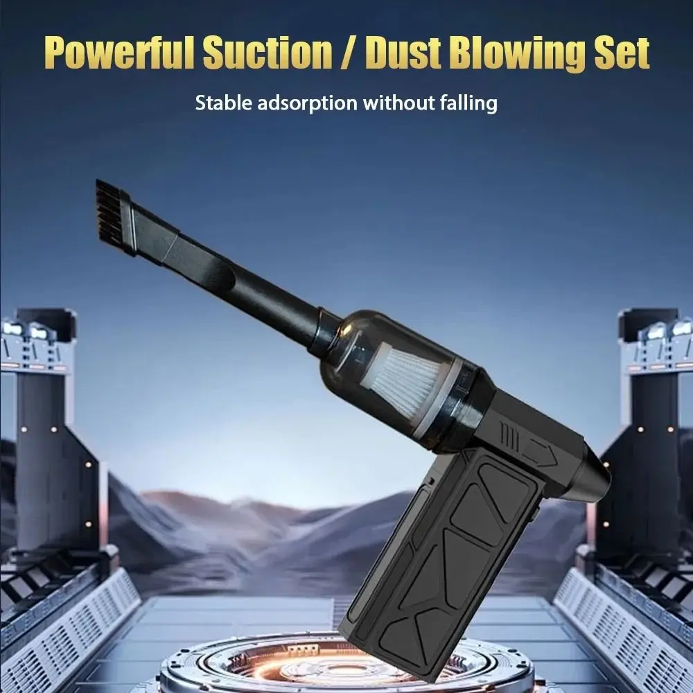 

130000 RPM Mini Turbo Jet Fan Brushless Motor with LED Light Electric Air Blower High-speed Digital Display Electric Air Duster