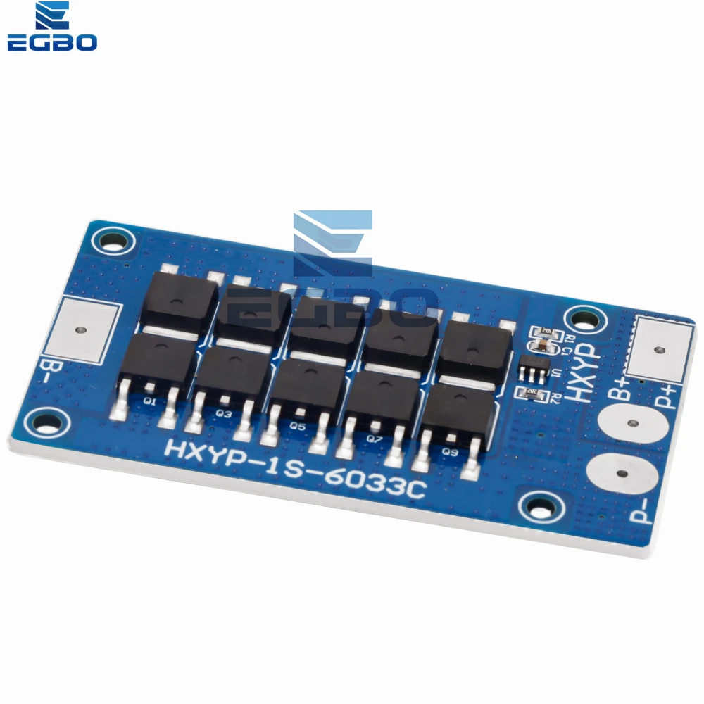 1~5PCS 1S 30A BMS for 3.2V LiFePO4 / 3.7V Lithium-Ion Batteries-Protection Board with 18650 Cell Short-Circuit