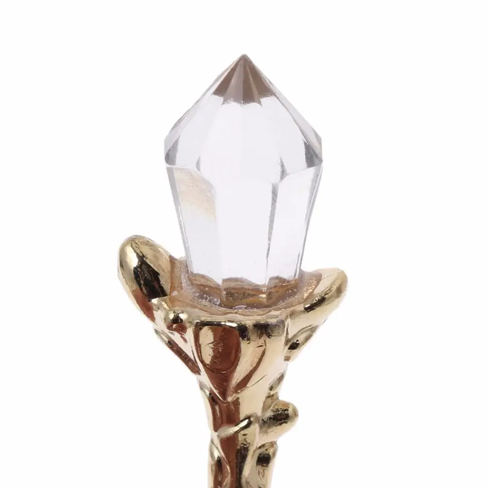 Coffee Spoon Crystal Head Tea Flatware Ice Cream Dessert Accessories Scoops Kitchen Dining Bar