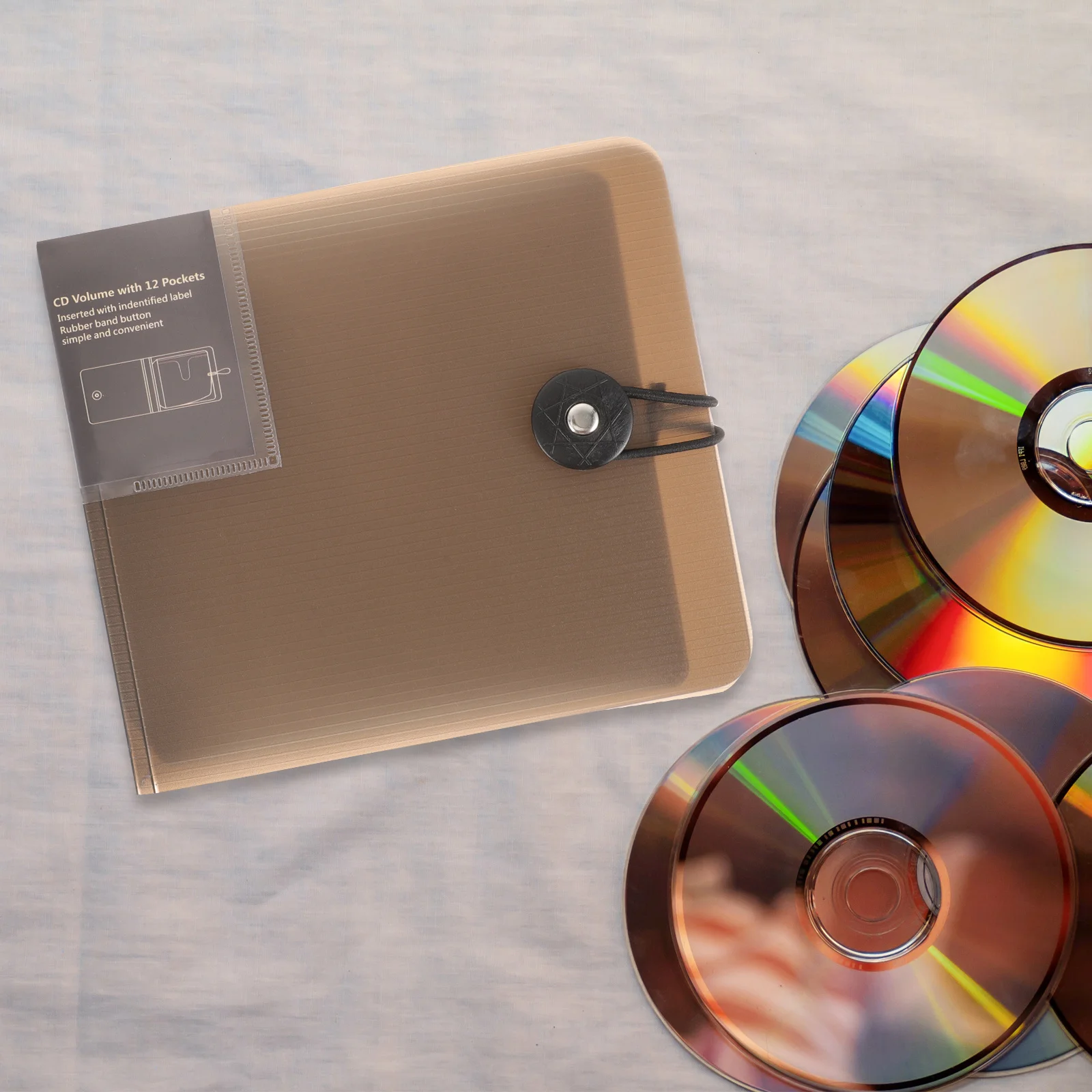 

Binder Bag Portable Disc Storage Wallet Home Cd Dvd Binder Travel Car Cd Organizer Large Capacity Dvd Case