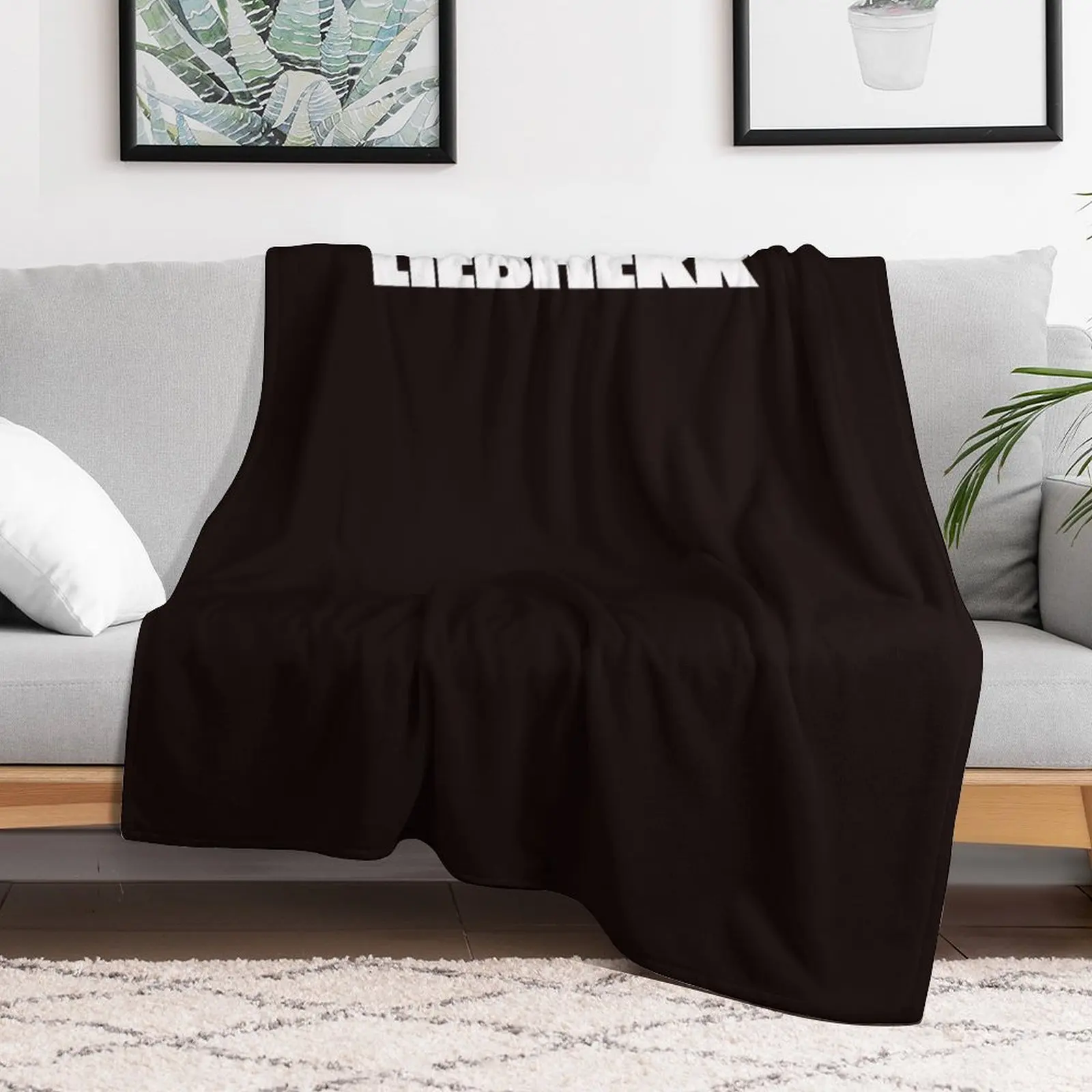 

Best seller liebherr merchandise essential t shirt Throw Blanket Winter beds Hair Blankets