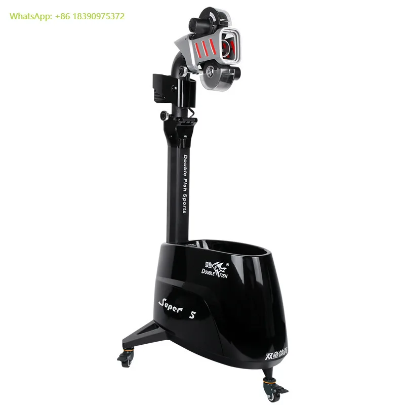 

Super Ball Machine Fifth Generations Double Fish Automatic Table Tennis Machine Table Tennis Robot