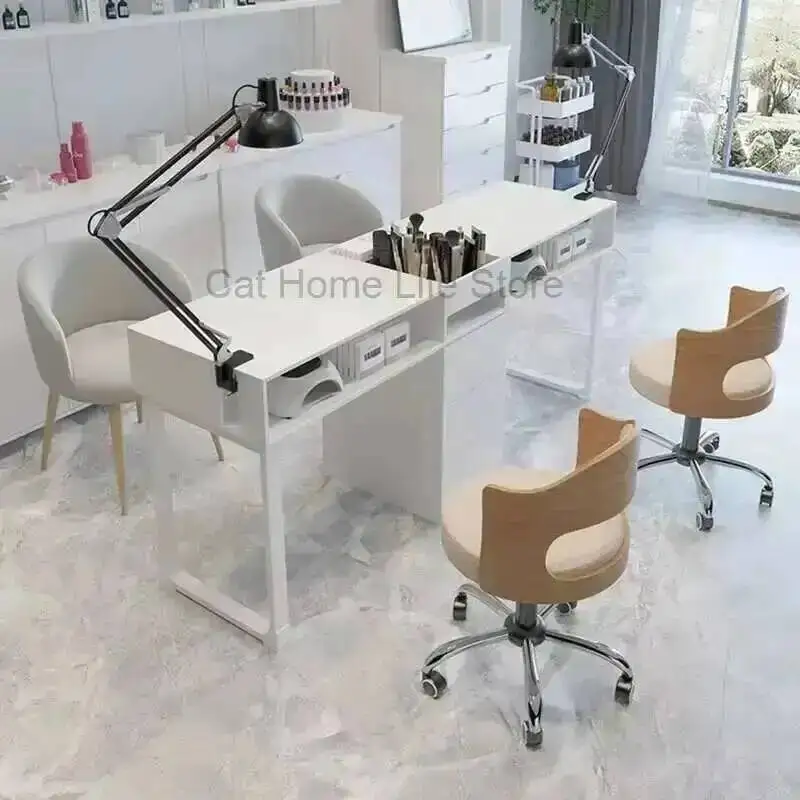 

Маникюрный стол, мебельная техника для салона красоты, столы, портативный стол для ногтей Mesas, профессиональный уголок для ногтей Mesa De Canto, туалетный стол