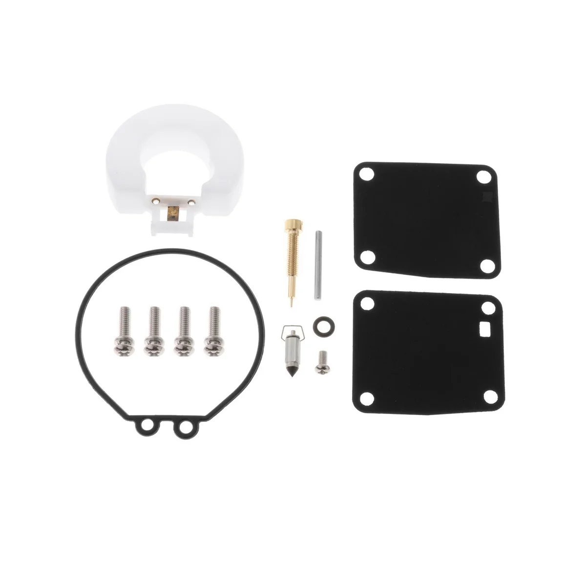 Boat Motor Carburetor Repair Kit 6G1-W0093-00 for 2-Stroke Outboard Yamaha 3Hp 1988-02, 6Hp 1984-96, 8Hp 1984-96