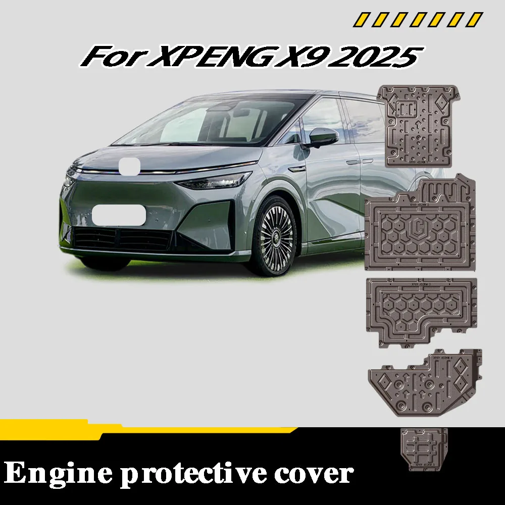 

For XPENG X9 2025 452KM Engine Chassis Protective Board Battery Protective Plate Fuel Tank Protective Plate Chassis Guard