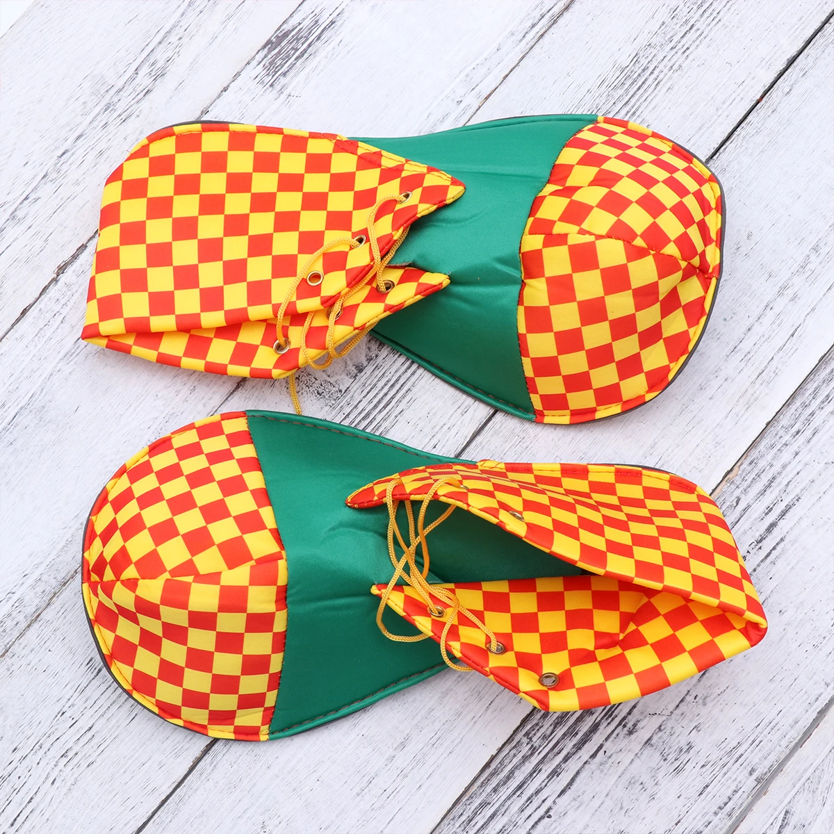 

Clown Shoes Slippers Women Creepy Costume Burnt Orange for Adult Inflatable Miss