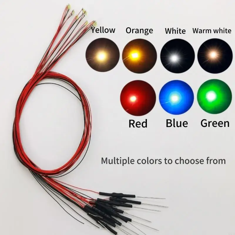 10Pcs LED Model Lighting Kits With 30CM Wire For Doll House Miniature Landscape And Architectural Model Project Display