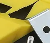 เครื่องมือลบคมไม้แบบแมนนวล เครื่องมือลบคมมุมฉาก เครื่องตัดขอบมือแบนสำหรับแผ่นยิปซั่ม