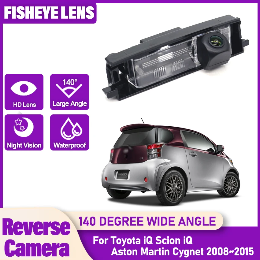 Car Rear Camera For Toyota iQ Scion iQ Aston Martin Cygnet 2008~2015 HD CCD Night Vision Backup Reverse Parking Camera
