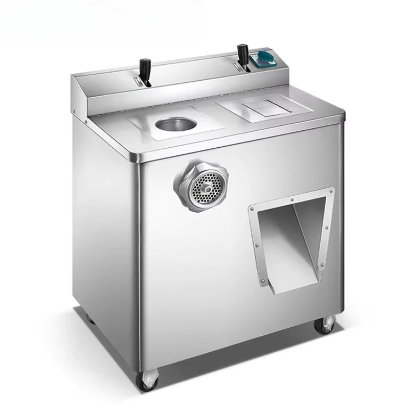 

Functional stainless steel commercial industrial meat processing meat grinder