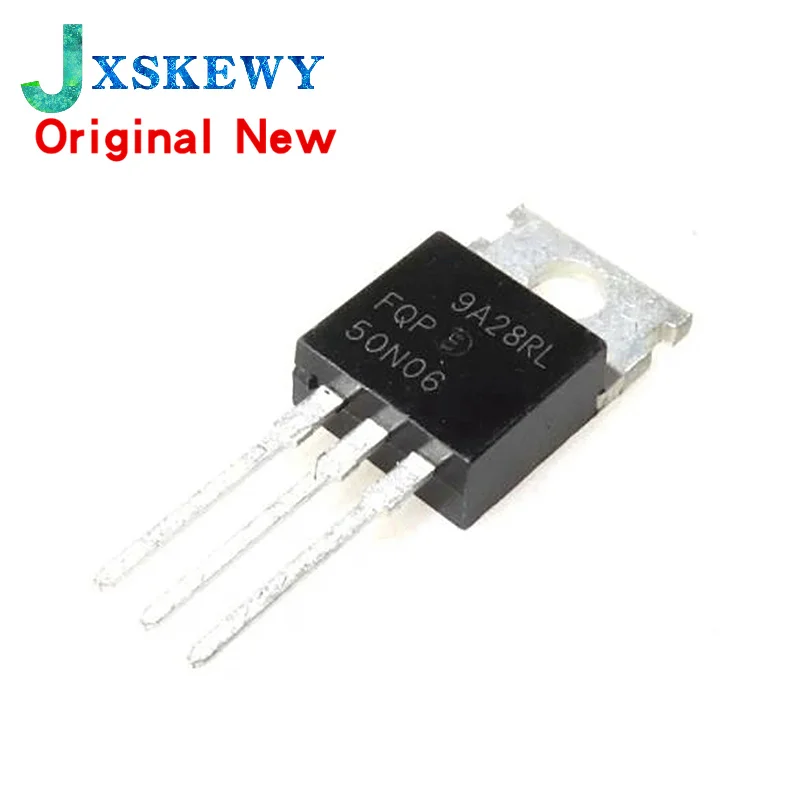 10PCS New Original FQP50N06 TO220 RFP50N06 50N06 50A 600V MOSFET TO-220 n-channel