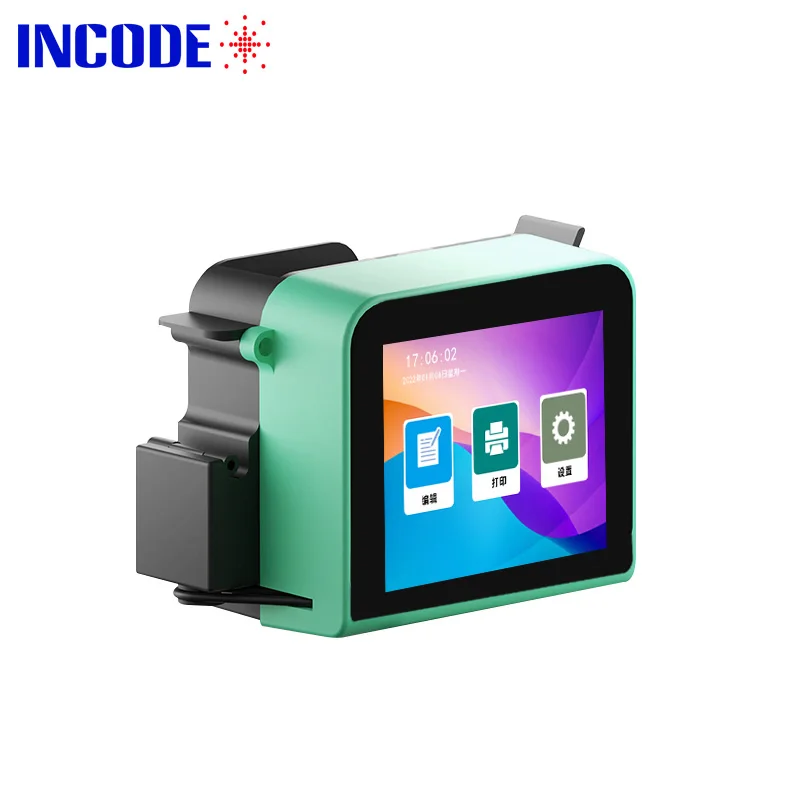 INCODE Mini Hand Held Portable Wireless Mobile Color Wifi Edible Ink Handheld Inkjet Printer Tattoo Printer Provided Main Board