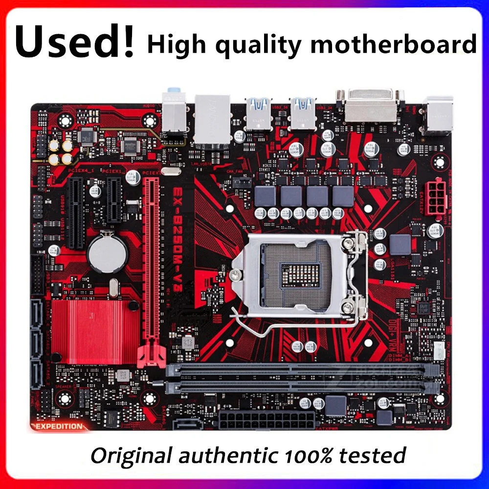 

For Asus EX-B250M-V3 B250M-V3 Original Used Desktop Intel B250 B250M DDR4 Motherboard LGA 1151 i7/i5/i3 USB3.0 SATA3