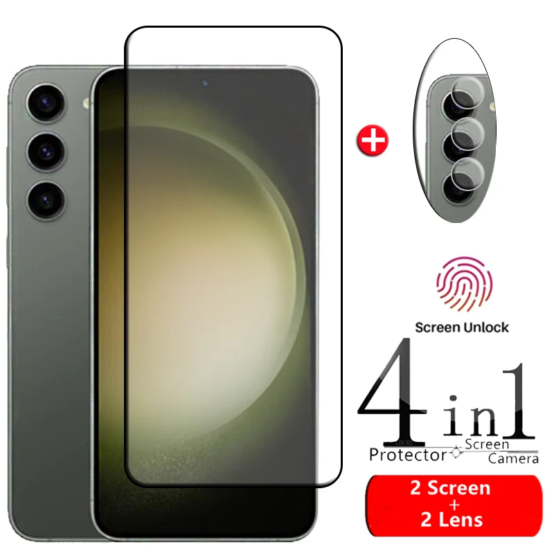 

Full Cover Glass For Samsung Galaxy S23 Plus Screen Protector Samsung S23 Plus Tempered Glass Samsung S21 FE S22 S23 Plus Glass