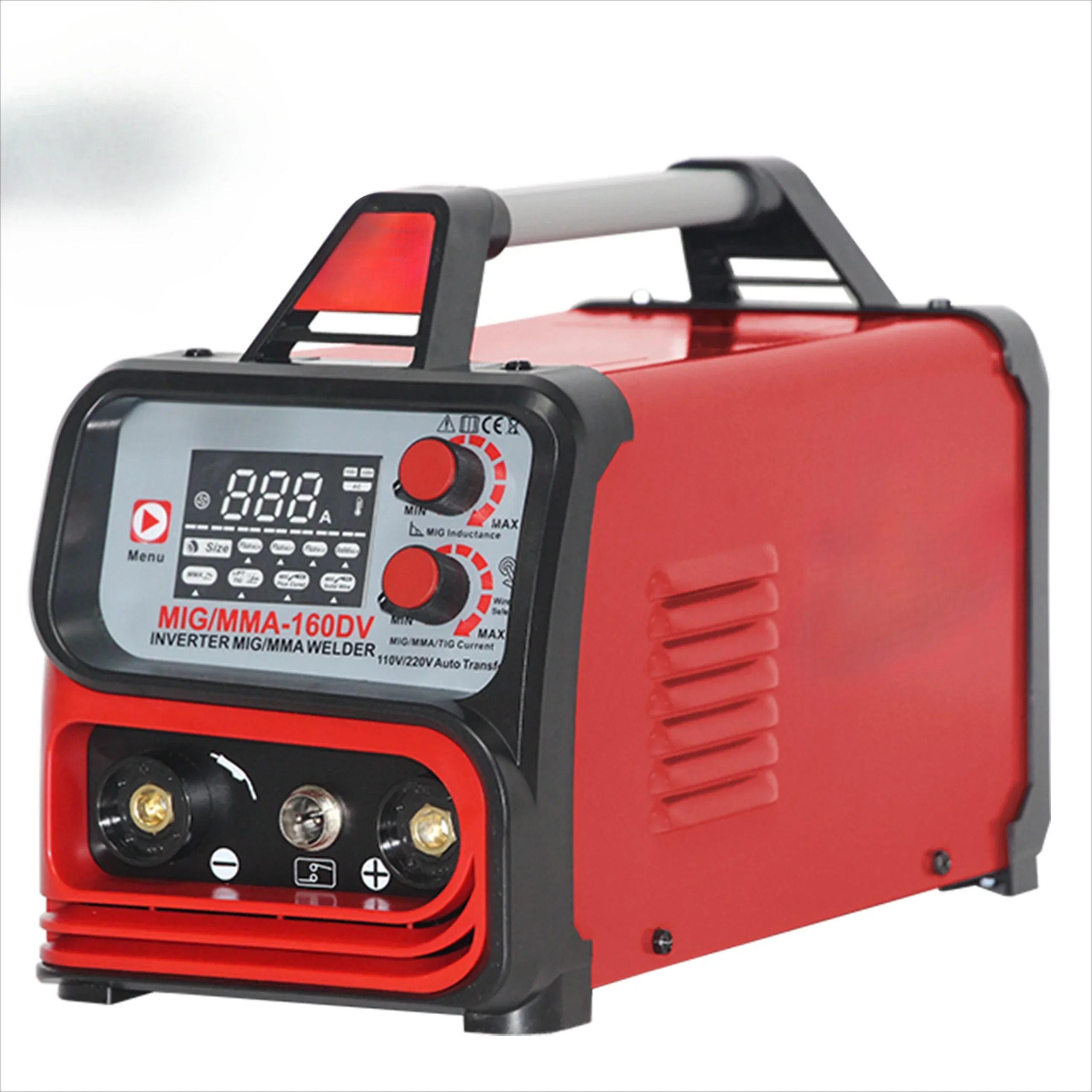 Wedling Machines 3 in 1  Arc Welder 110V/220V Dual Voltage Flux Core Mig Welder  160A Stick