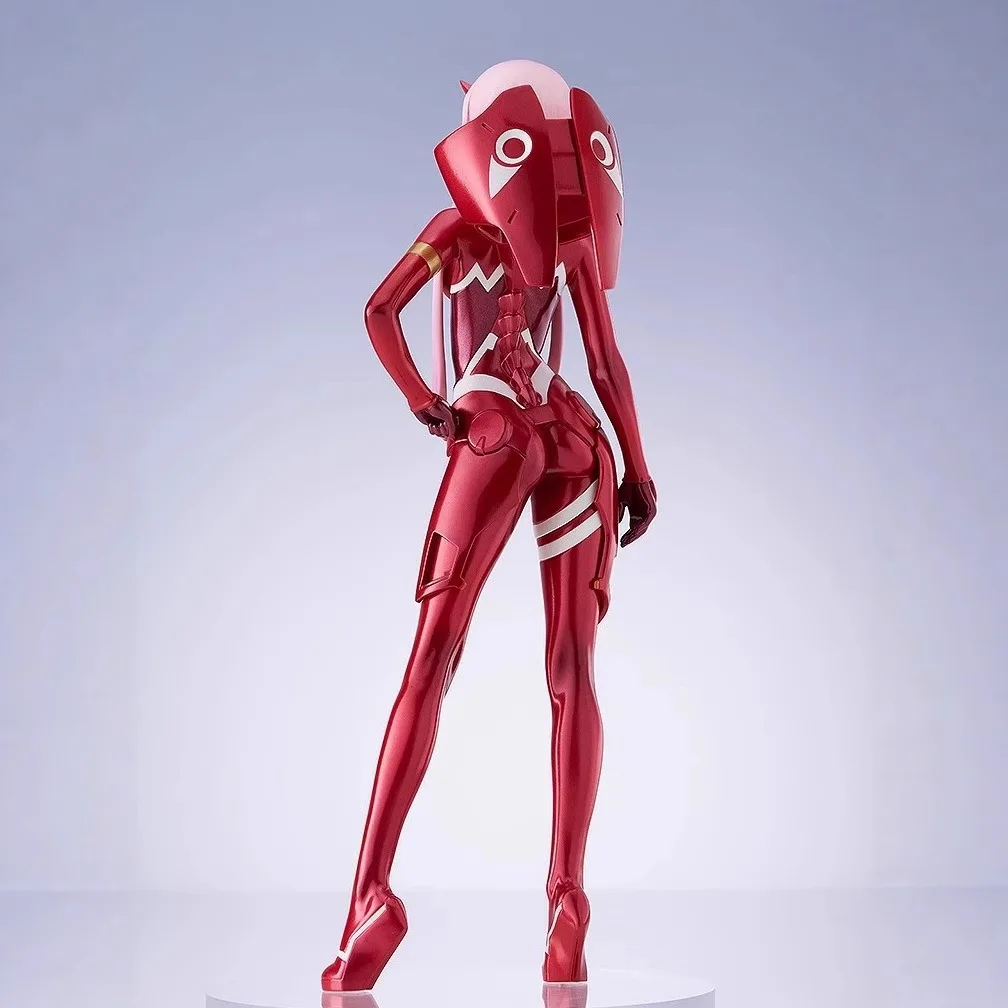 Zero Two Figure Japanese Anime DARLING in the FRANXX PVC Figurine Model Manga Animation Garage Kits Toy Ornaments ACG Collection