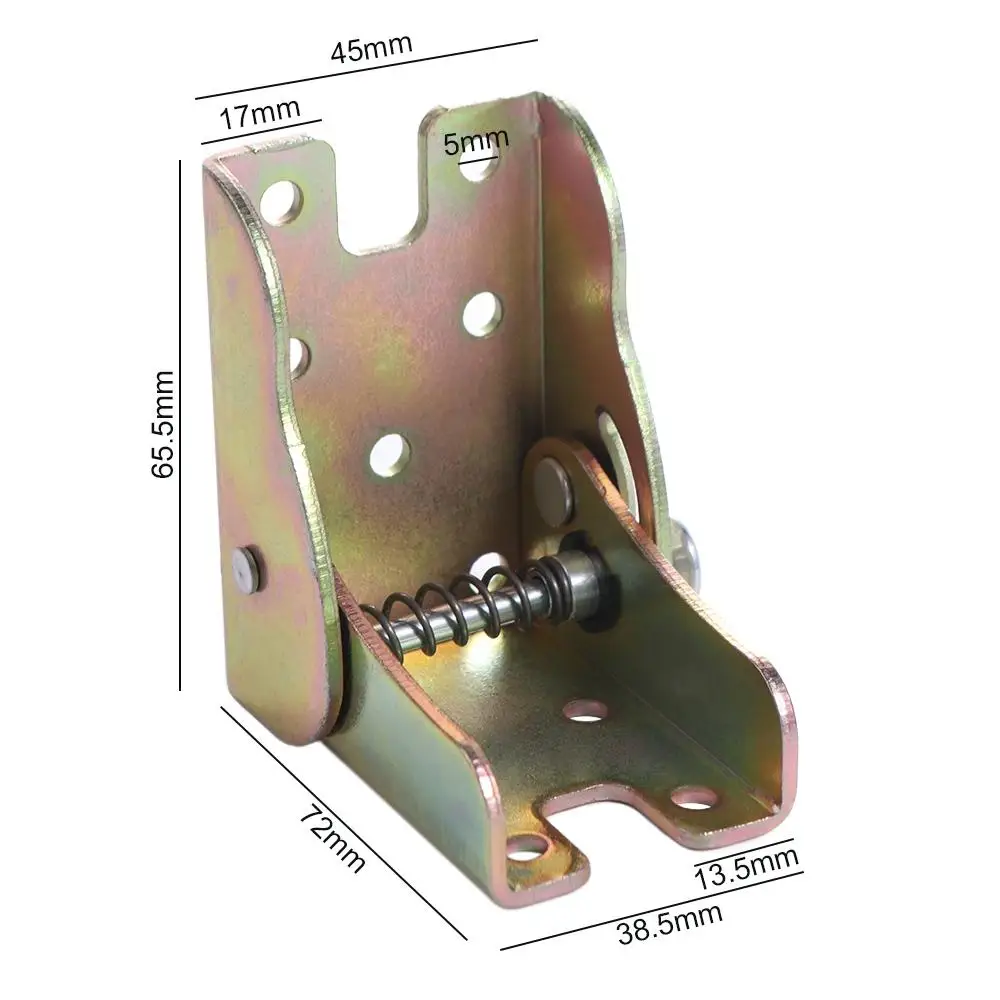 Table Connector Folding Table Leg Bracket Foldable Smooth Surface Folding Table Legs Hinges Corrosion Resistance Metal