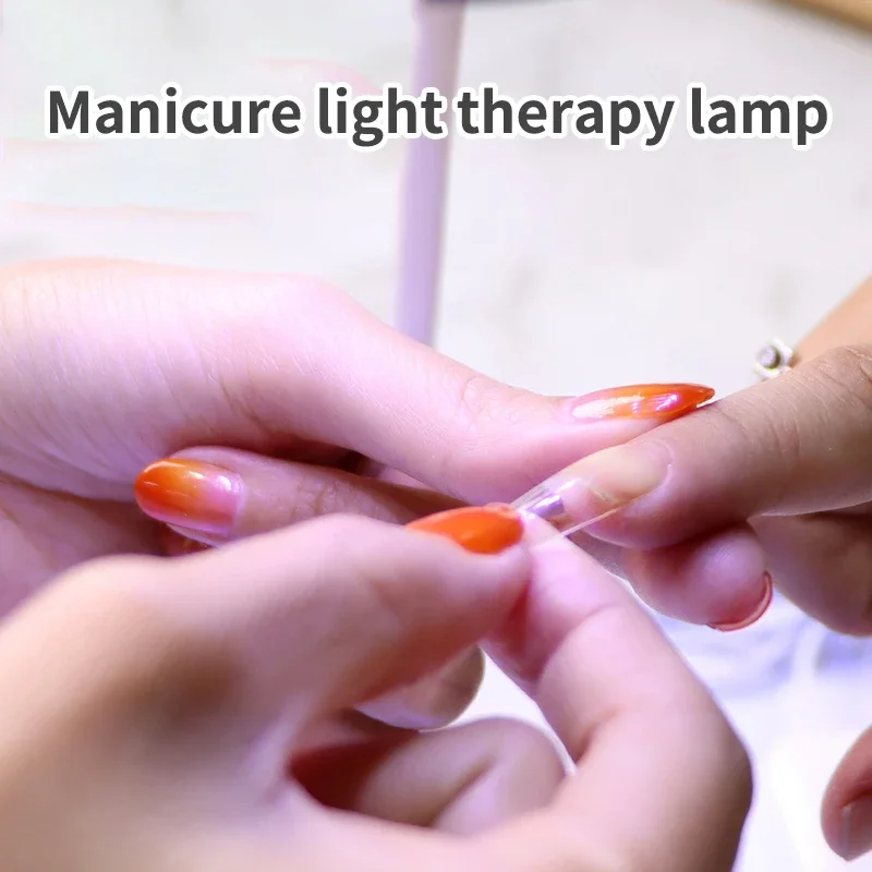 Lampada per unghie da tavolo a LED 1PC alimentata tramite USB Asciugacapelli UV ad asciugatura rapida Lampada da forno pieghevole per la cura delle unghie della fototerapia