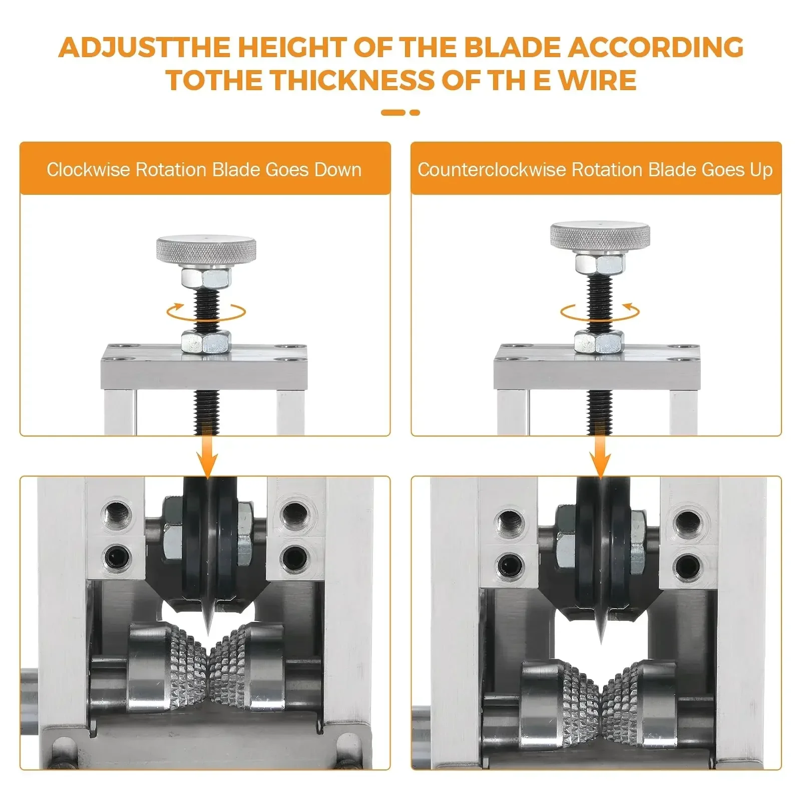 Macchina spelafili automatica Peeling elettrico in rame Dualuse manovella spelafili spelafili pelapatate strumento di riciclo rottami