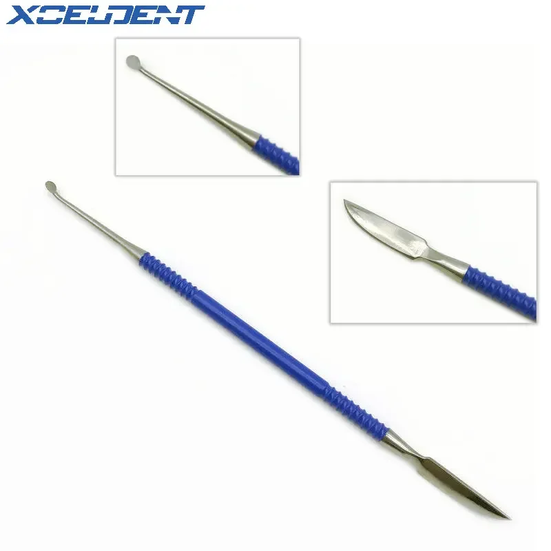 1Pc Dental Wax Carver Double Ends Mixing Spatula Knife Composite Filling Resin Instruments Make Up Tools Dentistry Equipment