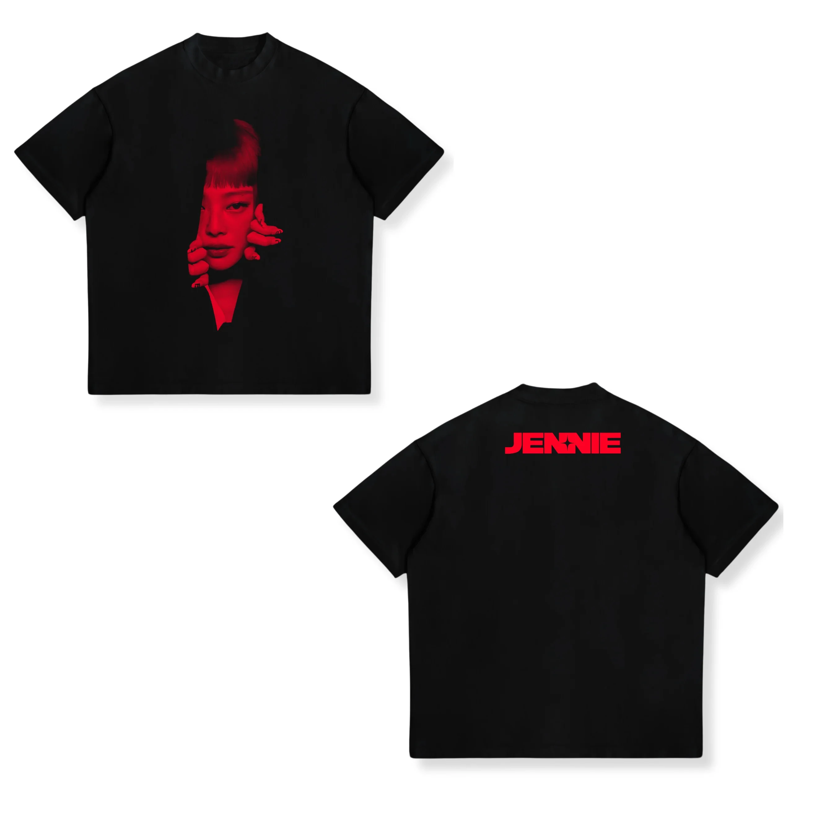 High Quality Like JENNIE Ruby Album Single Tour 2026 printed short