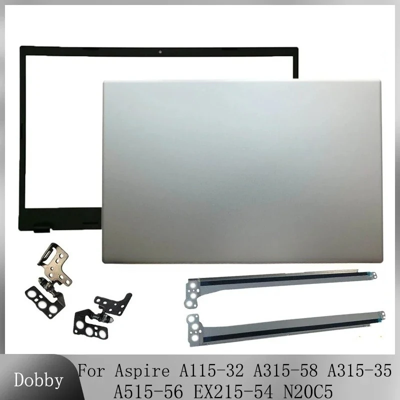 

Новинка, пластиковая задняя крышка для ноутбука ACER Aspire A115-32 35 A315-58, задняя крышка для ноутбука N20C5, петли для ЖК-экрана