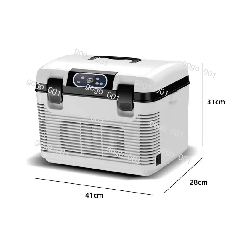 

15L Portable Car Mini Fridge, Electric Cooler Warmer for Drinks Cosmetics Medicine, Home Outdoor Use DC 12V
