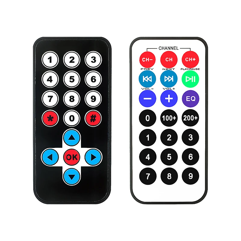 1PC IR Extender Remote Learning 21 Keyboard Wireless TV Box MP3 Player Controller MCU 51 Universal IR Infrared Remote Controller