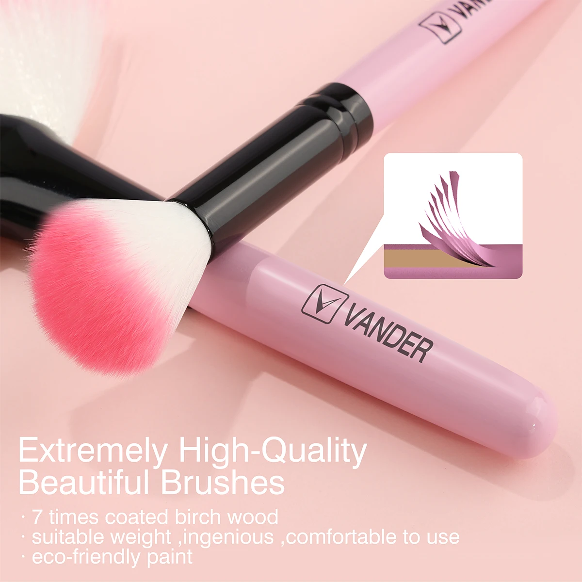 Pink 8-13Pcs Makeup Brushes Soft Fluffy Cosmetics Foundation Blush Powder Eyeshadow Kabuki Blending Makeup Brush Set Beauty Tool