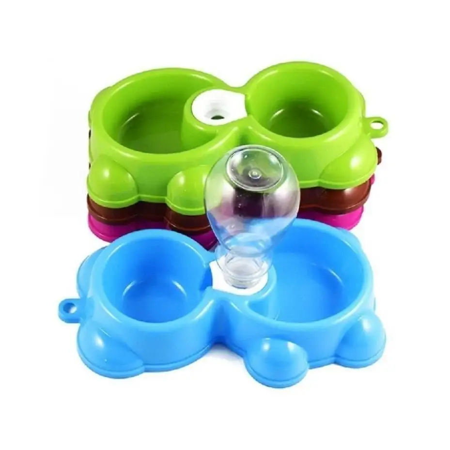 1 Pcs Food Dish Pet Automatic Water Dispenser Feeder High Qu