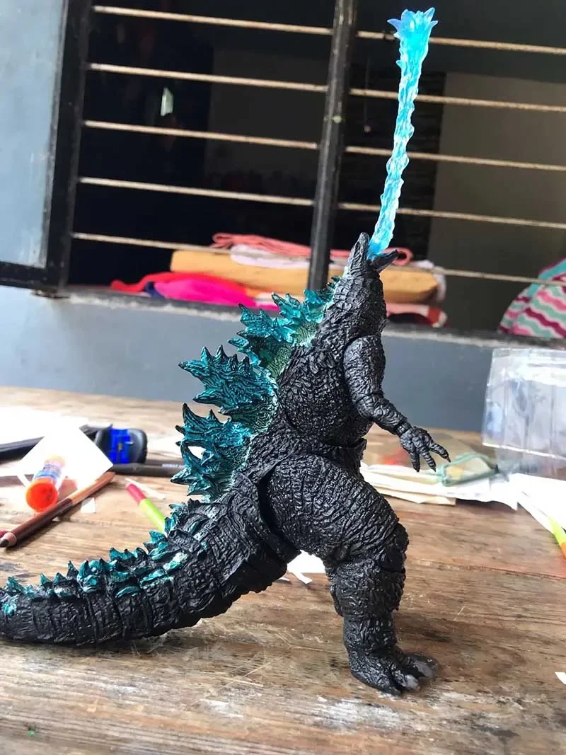 Godzillaรูป2021ภาพยนตร์SHM Edition Monster Godzilla Articulated Action Figuras Anime Figurine 16ซม.ชุดเครื่องประดับของเล่นของขวัญ