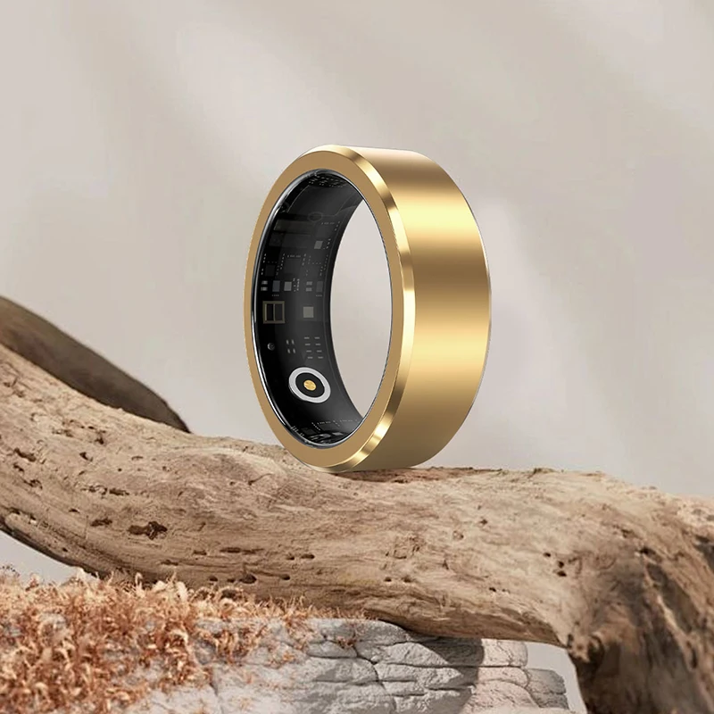 2024New Smart Ring With Charging Compartment Monitor Heart Rate Blood Oxygen Sleep Exercise Multifunctional Healthy Fashion Ring