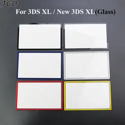 JCD Top Front Screen Frame Lens Cover  Replacement  For 3DS XL 3DSXL  Upper Screen Protector Panel For New 3DS XL LL