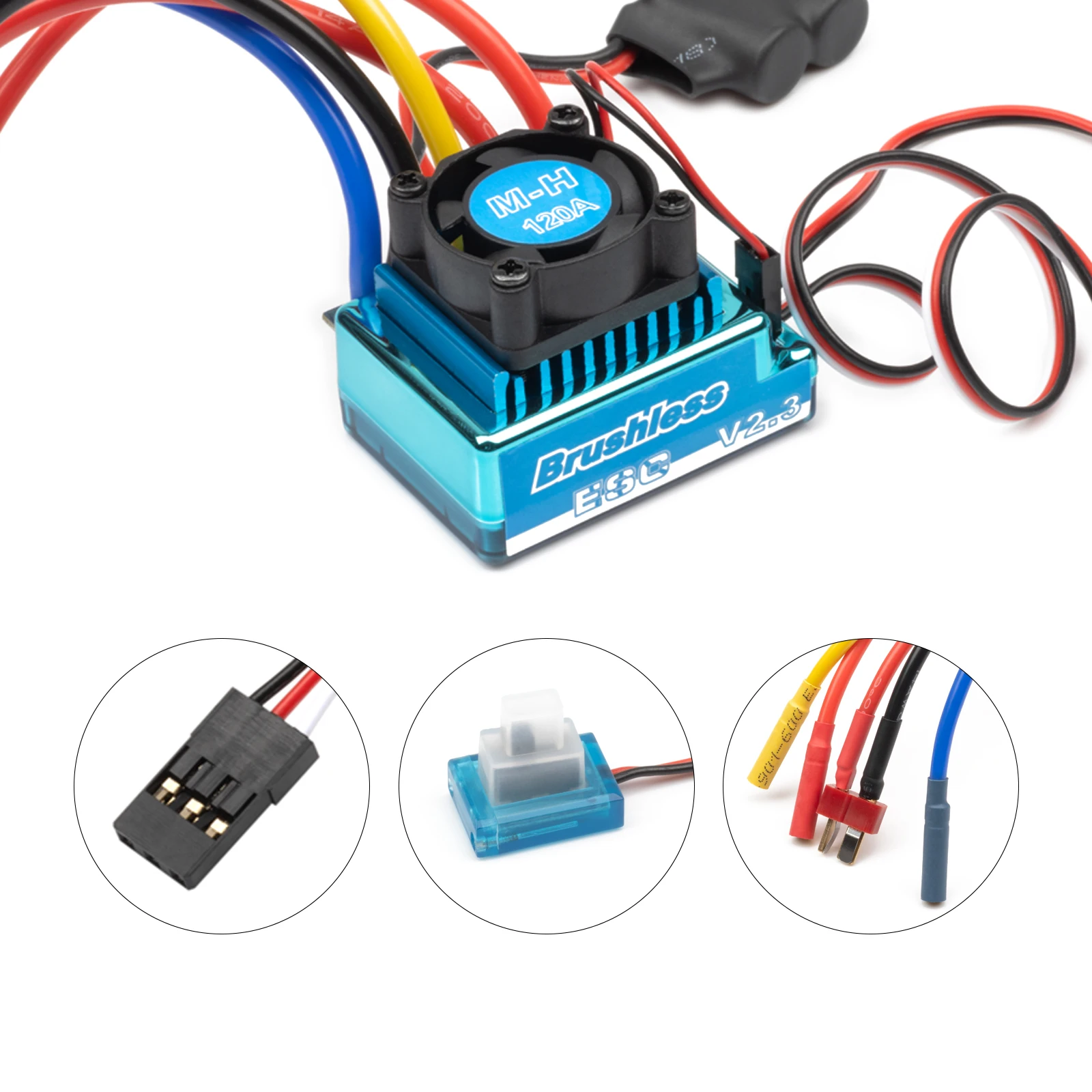 RCXAZ RC 3650 Borstelloze Motor voor Axiale Traxxas Hsp RC Crawler 1/10 Auto-onderdelen Toebehoren Speelgoed Vrachtwagen Tank Tamiya Axiale scx10 D90 Hpi