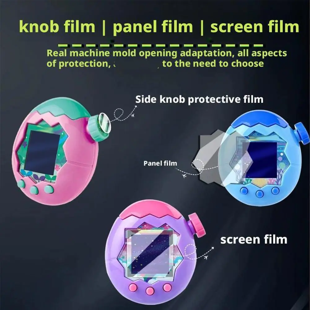 Protective Film For Tamagotchi Paradise Screen Protector Anti Scratch Fall Prevention TPU Water Gel Film Protective Accessories