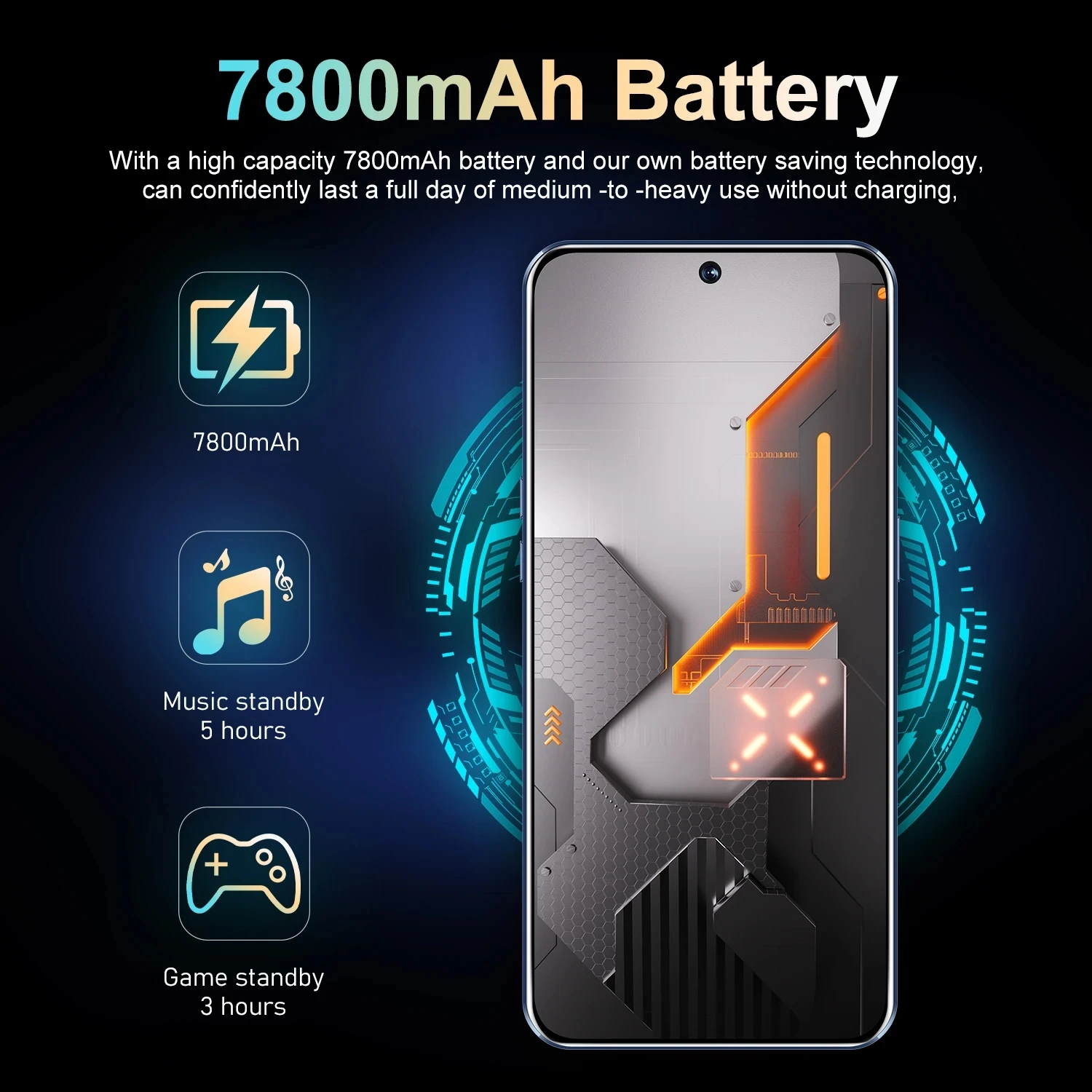 هاتف ذكي جديد GT20 Pro الإصدار العالمي للهاتف المحمول 16GB + 1T 7.3 بوصة HD + Android 14 7800mAh 4G/5G Snapdragon 8 gen3 108MP هاتف محمول