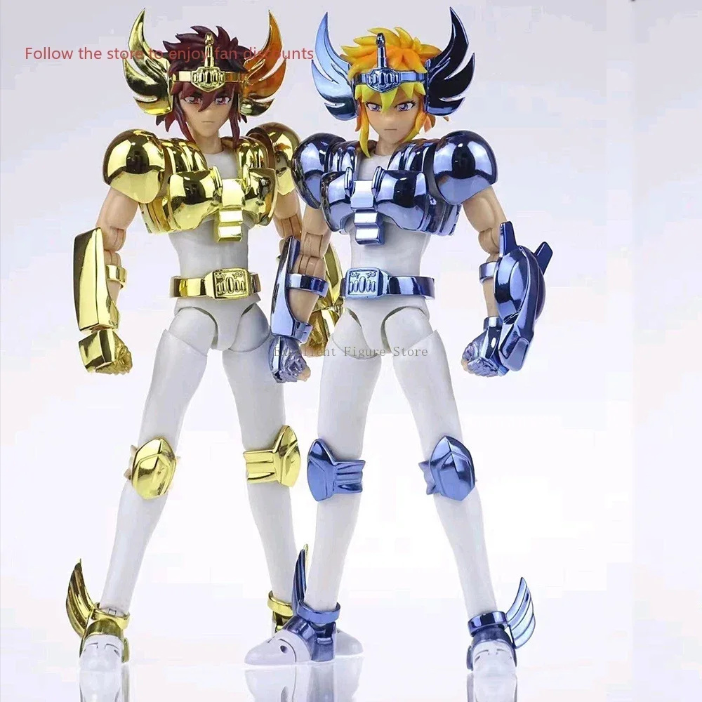 

In Stock MMD Saint Seiya Myth Cloth EX Hyoga Cygnus Action Figure Toys Knights of Zodiac Metal Armor New Model Gifts