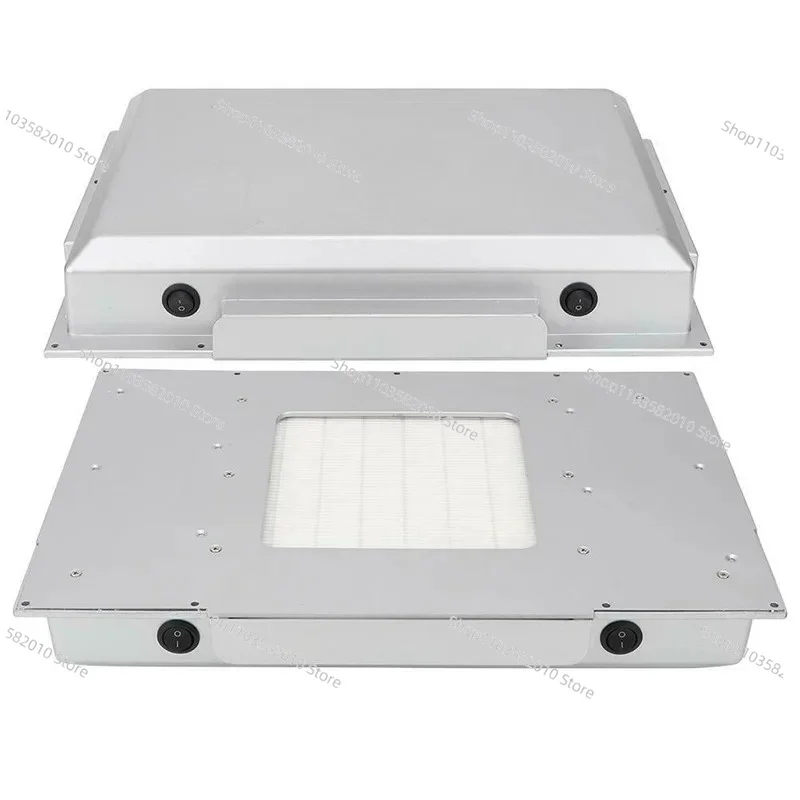 Embedded Nail Vacuum Cleaner High-Power Strong Suction Professional Nail Salon Dust Cleaning Fan for Nail Salon New in