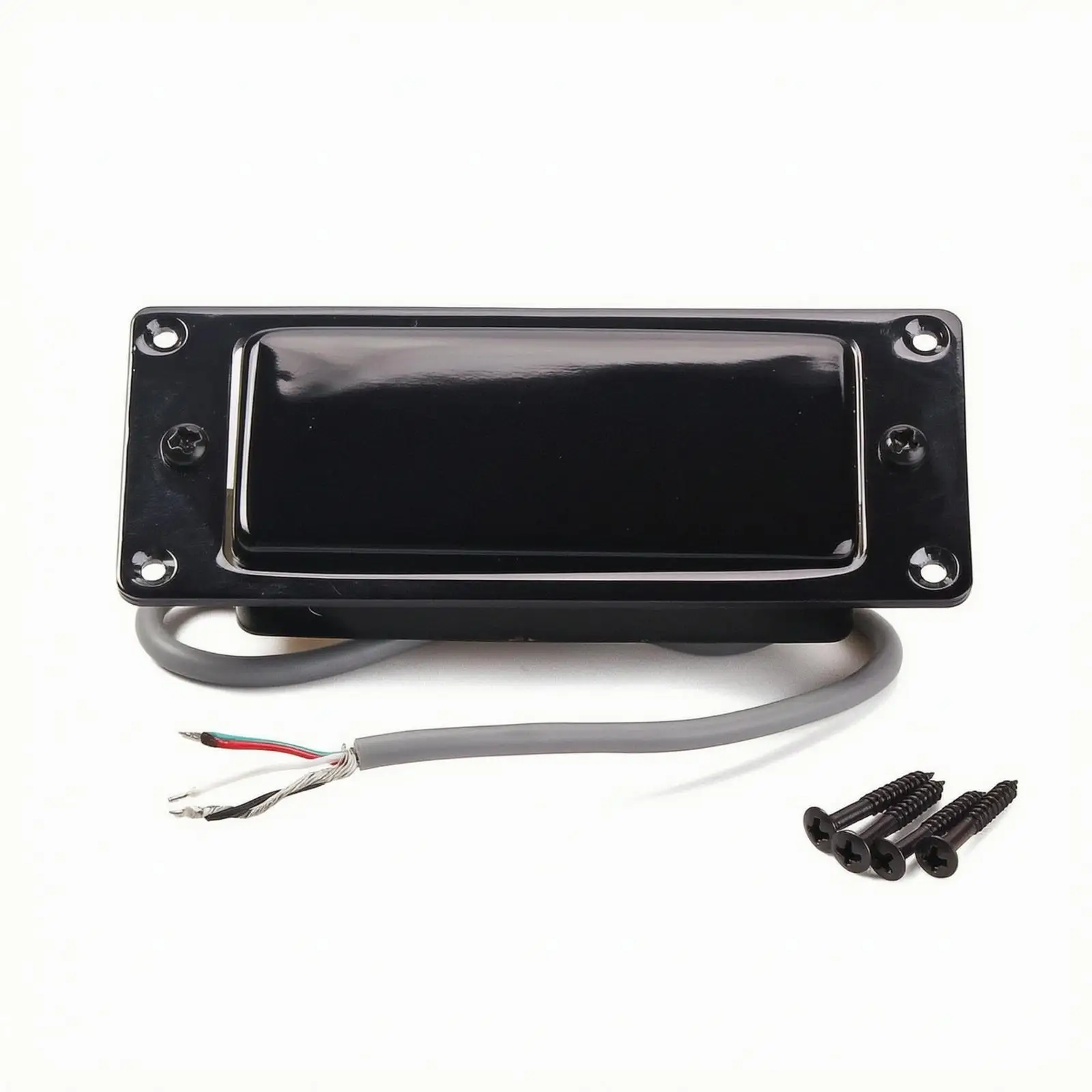 Drop-in Replacement Guitar Pickup | Compact Low-Profile metal housing Housing, Mini Guitar Pickup, for Instrument Customization