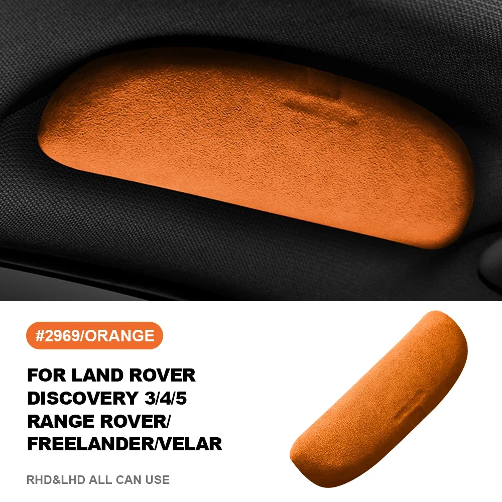 

For Land Rover Freelander Velar Range Rover Discovery 3 4 5 Suede Glasses Case Sunglasses Storage Holder Car Accessories