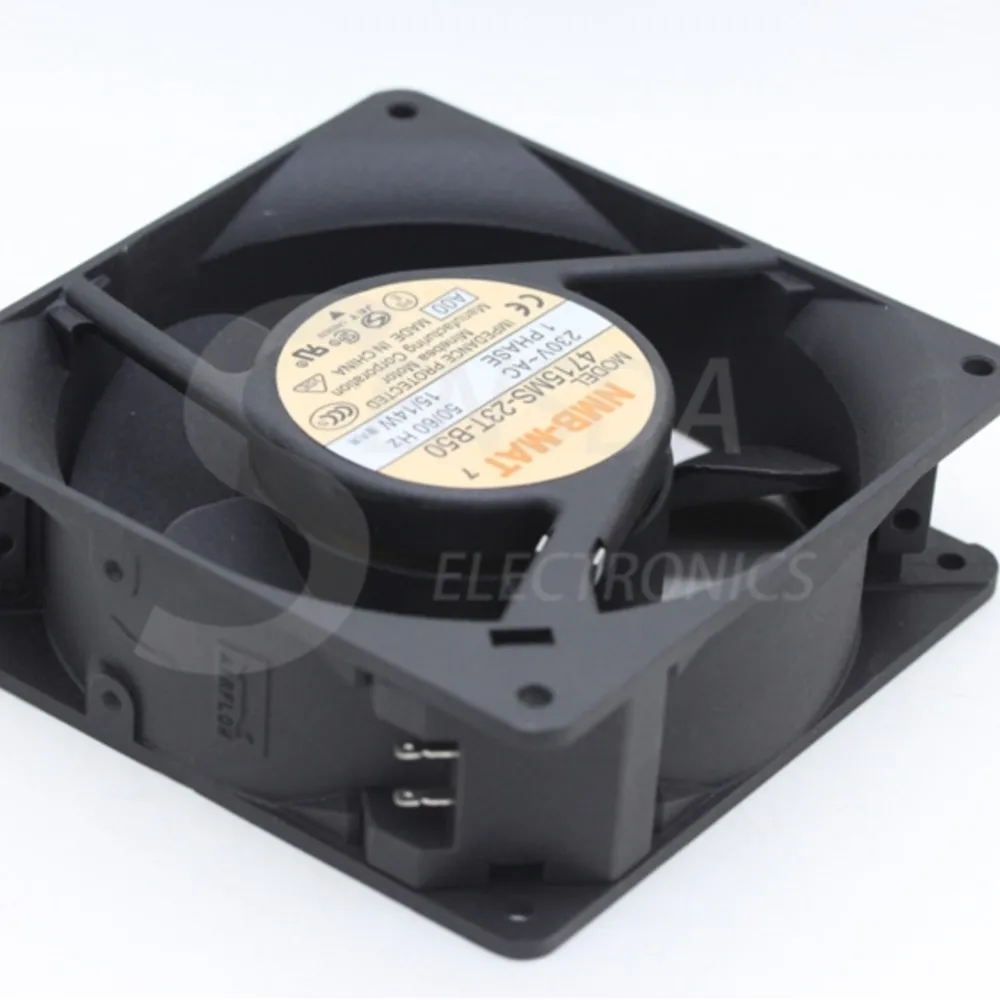 For NMB 4715MS-23T-B50 12cm 12038 AC 230V 15W DC cabinet cooling fan
