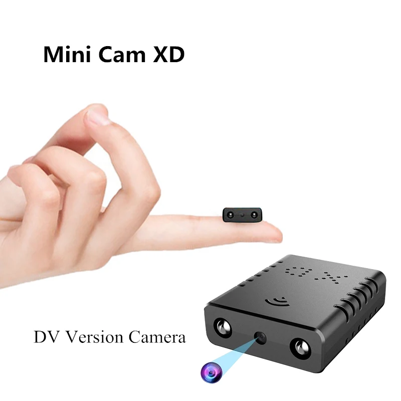 WiFi XD Smart Wireless Camcorder HD 1080P Mini Camera Ip Smallest Mini Camcorder Sport Micro Camera Suport max 256GB TF Card
