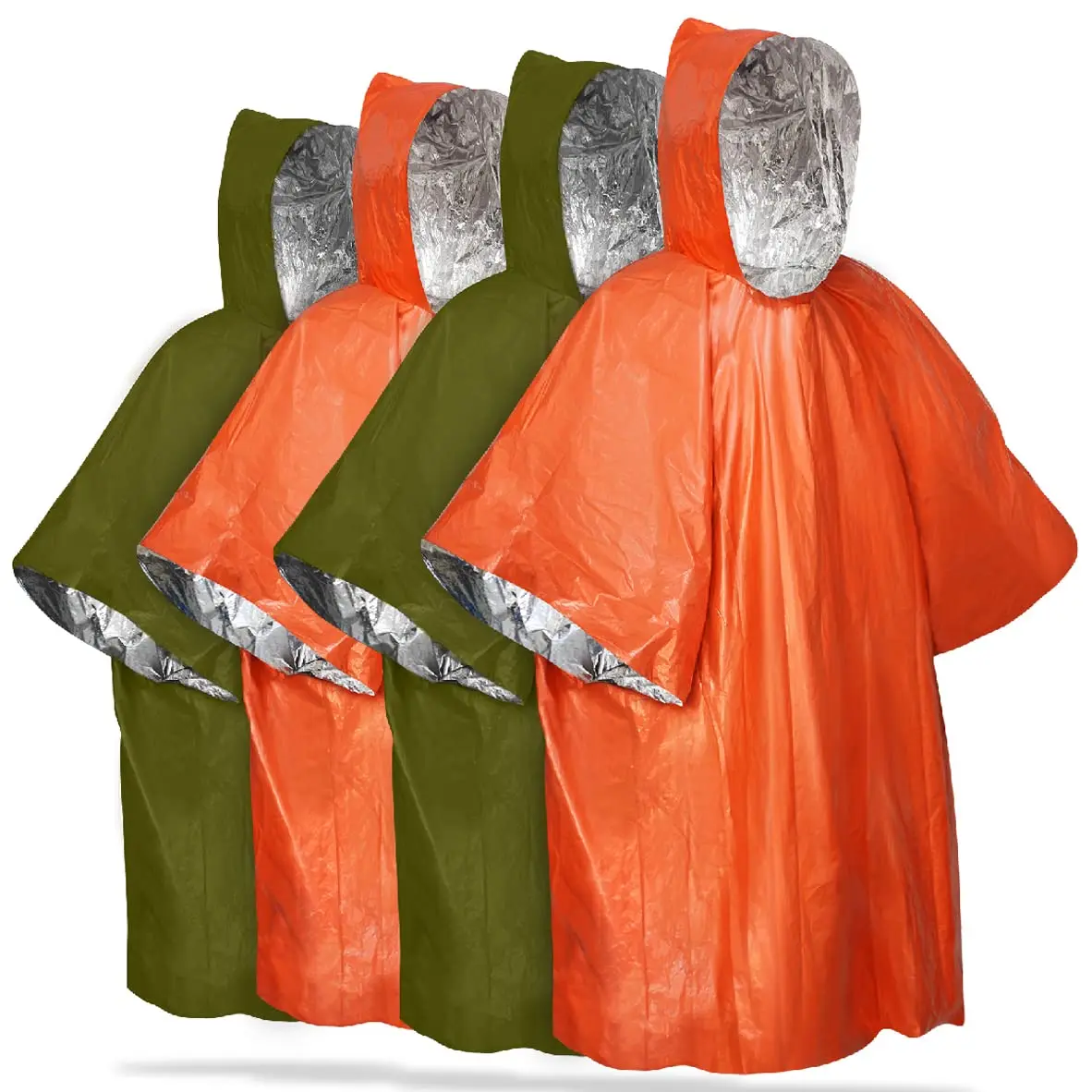 Warm Tragbare Notfall Regenmantel Poncho Wasserdichte Regenbekleidung Decke Überleben Camping Ausrüstung Kälte Isolierung Regenbekleidung Halten