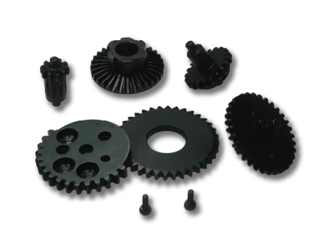 Presale Super High Speed CNC Steel Cut 40Cr Series Tactical Gear Set 12:1/13:1/16:1/18:1 for Version 2/3 Gearbox
