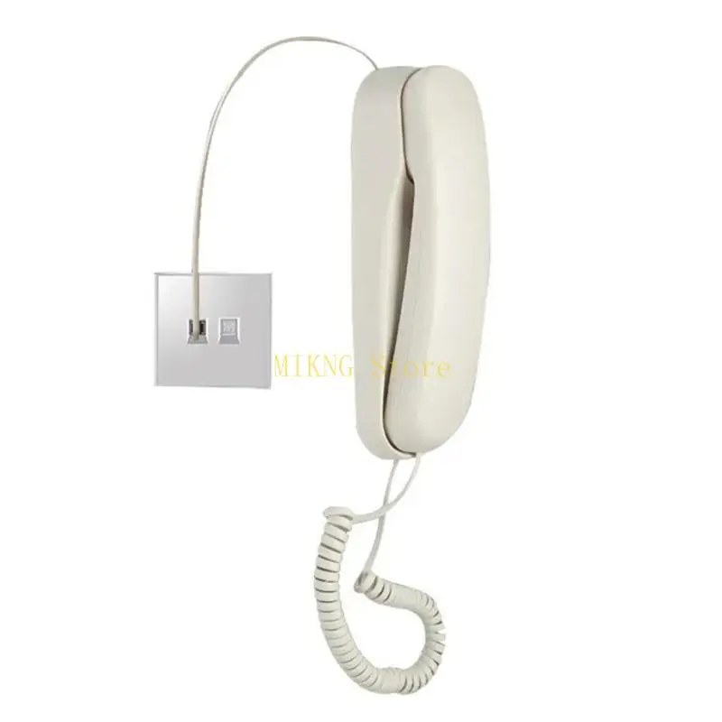 Herramienta comunicación esencial, teléfono montado en pared para baños habitaciones hotel, mejor venta