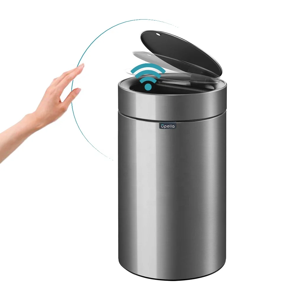 Touchless Induction Intelligent Bins Touchless Automatic Smart Trash Can Sensor,Smart Waste Bins