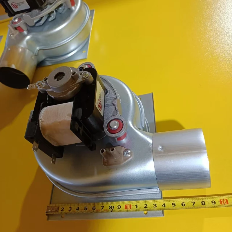 

35W 220V High-Temp Blower Motor Low Noise Draft Fan Replacement for Gas Fireplace Pellet Stove Boiler Heating Systems