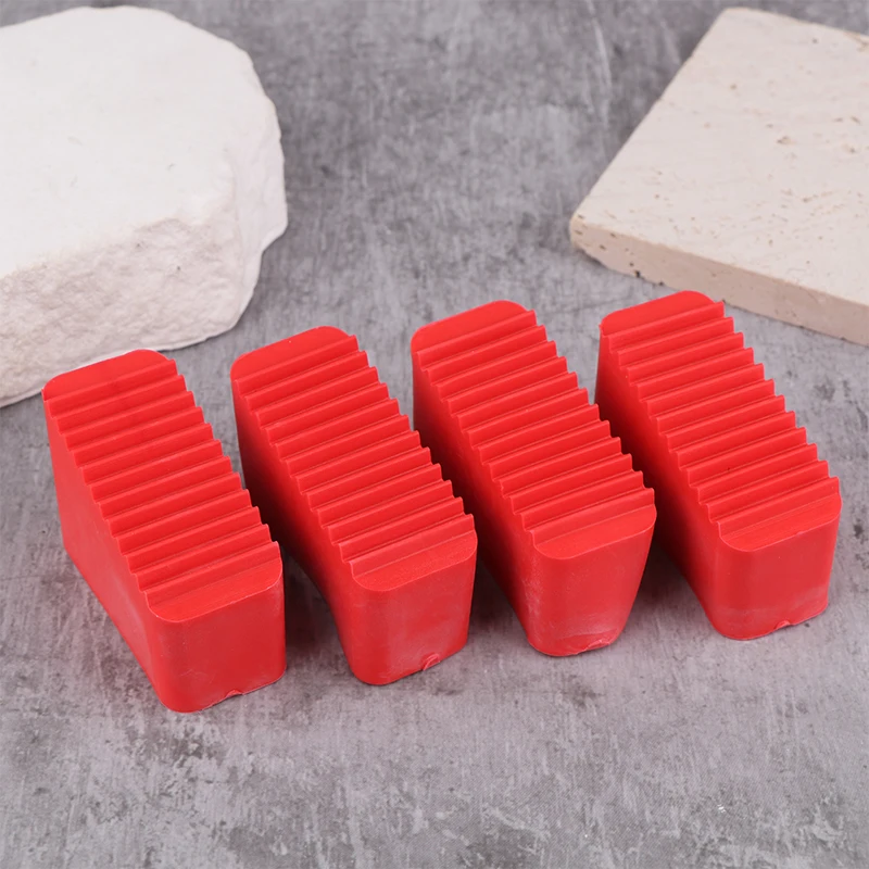 4Pcs Step Ladder Feet Covers Versatile Ladder Leg Covers Non-Skid Ladder Pads Rubber Foot Pad Insulating Foot Sleeve image 4