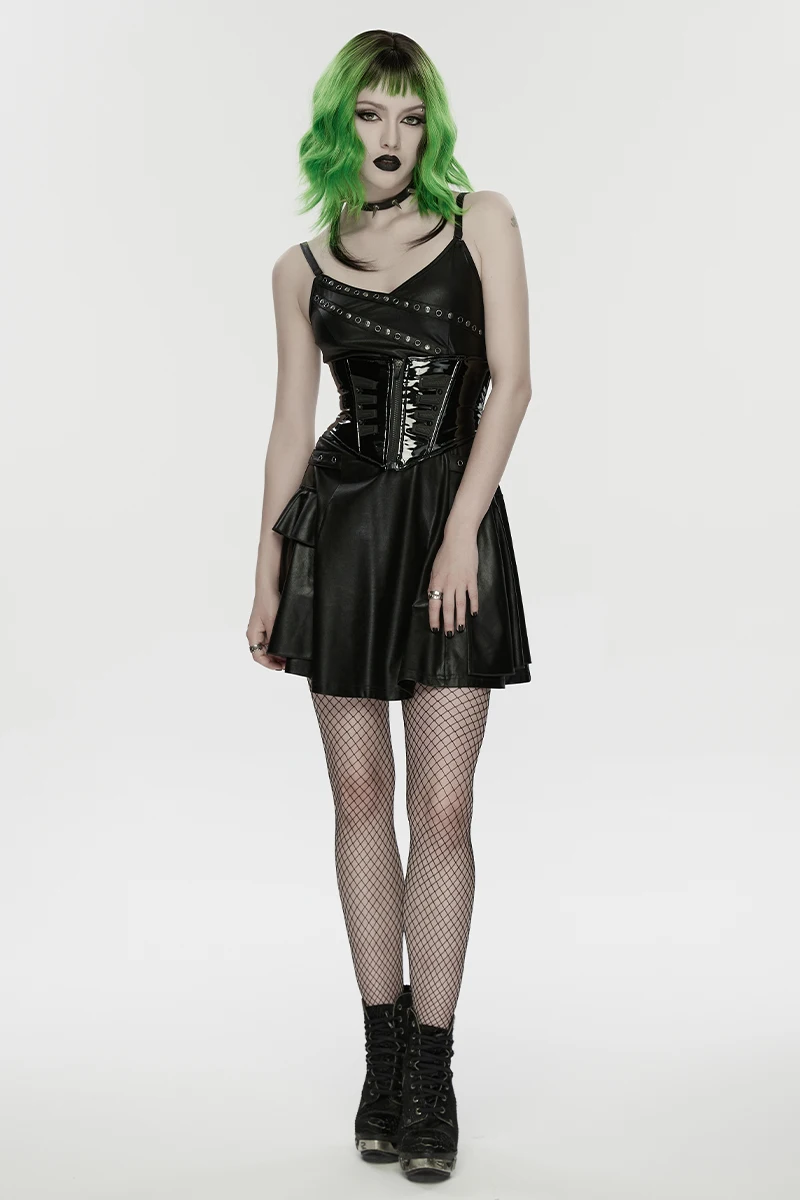 metal dress rave Melanie metallic party dress / Festival dress / Rave dress