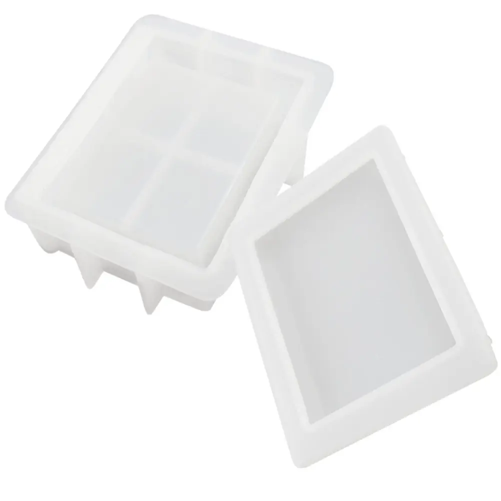 

Набор силиконовых форм для рукоделия: гибкая форма для эпоксидной смолы в виде книги для изготовления шкатулок для украшений и бижутерии, принадлежности для творчества